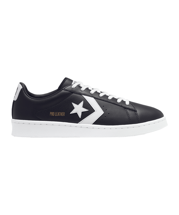 Converse Pro Leather OX Sneaker Schwarz Weiss - schwarz