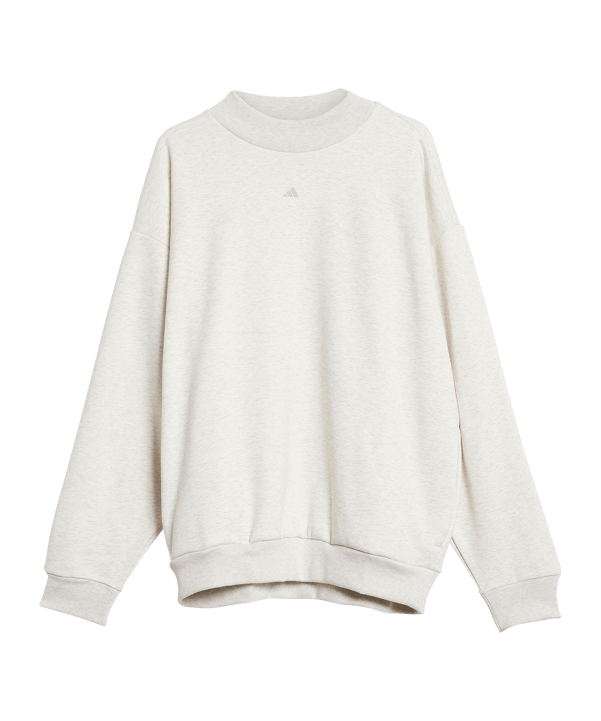 adidas Basketball Crewneck Sweatshirt Beige - beige