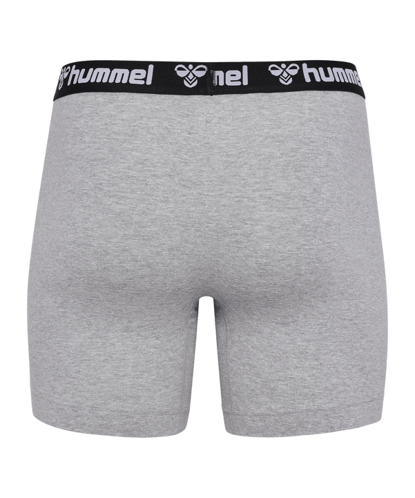 Hummel 2-Pack sous-vêtements Shorts gris F2006 - gris