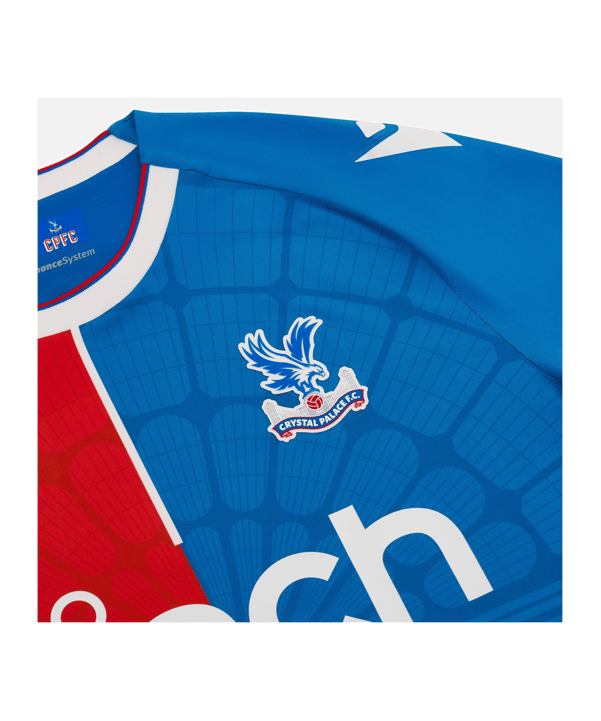 Macron Crystal Palace Trikot Home 2023/2024 Blau - blau
