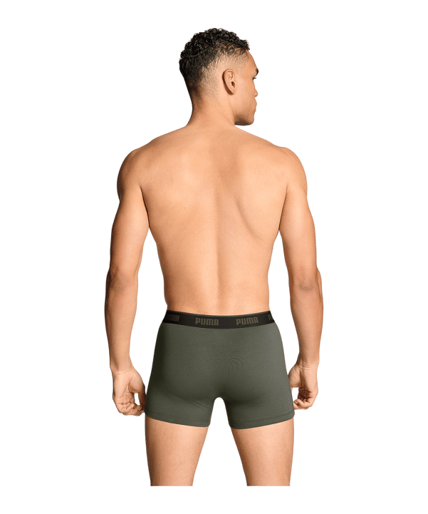 PUMA EVERYDAY BASIC 3er Pack Caleçon boxer Bleu C003 - bleu