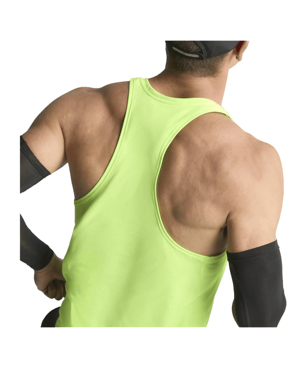 adidas Essentials Running Singlet T-Shirt Vert - vert