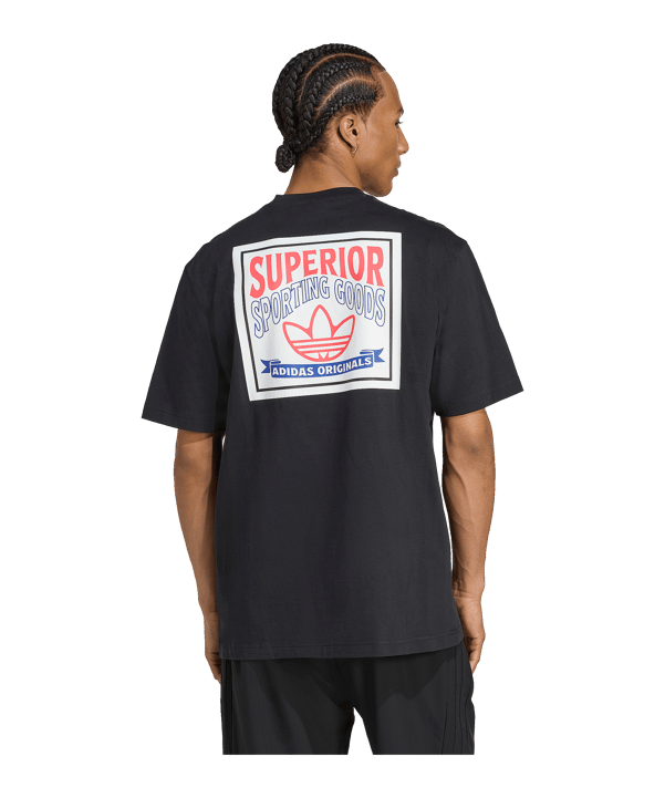 adidas Originals Wabash Loose Tee Black