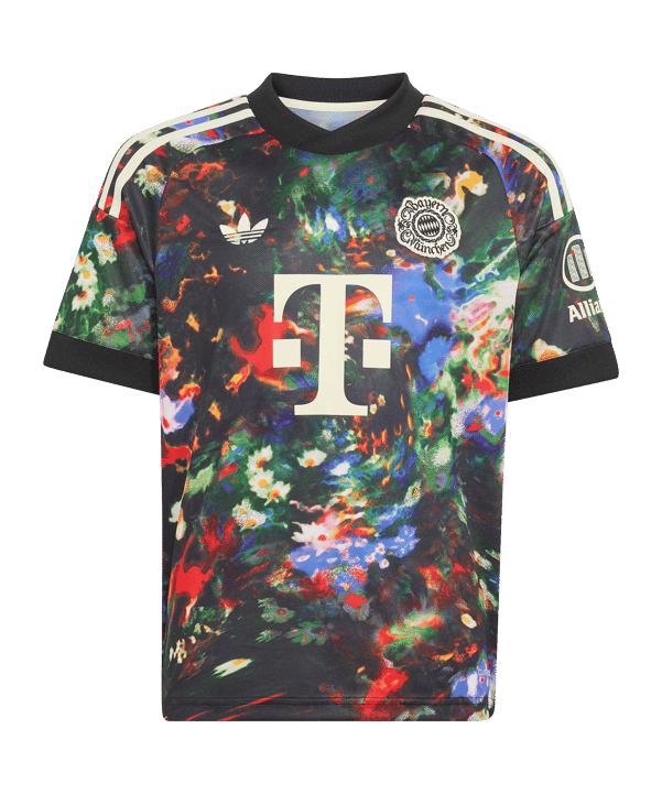 adidas FC Bayern München Wiesn Maglietta 2026/2027 Bambini Multicolore - multicolore