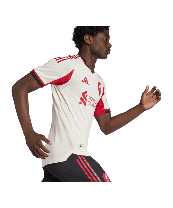 adidas FC Liverpool Authentic Trikot Away 2025/2026 Weiß - weiss