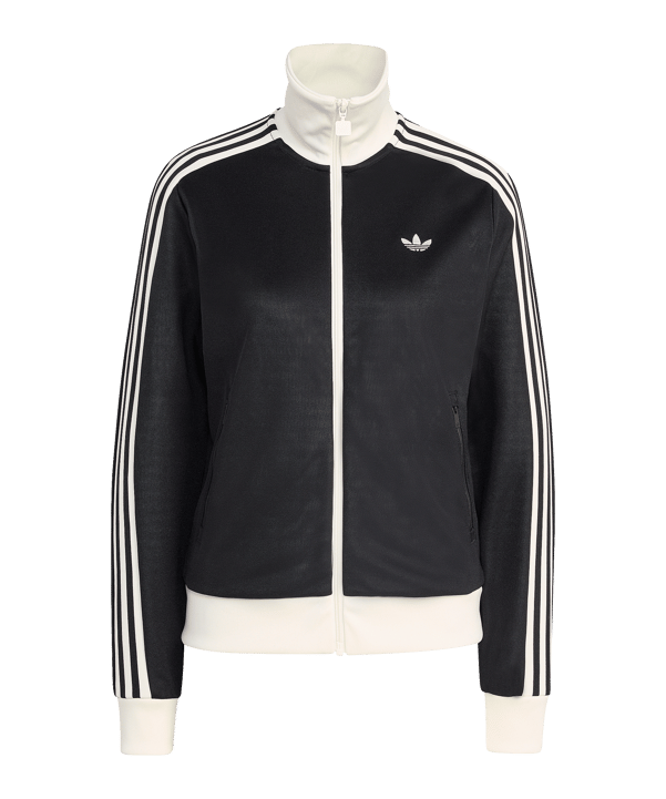 adidas Originals Classic Track Top Jacke Damen Schwarz - schwarz