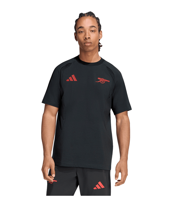 adidas FC Arsenal Londres Tiro Travel T-Shirt Noir - noir