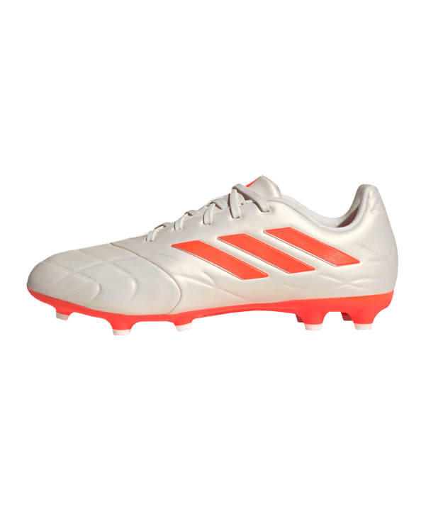 adidas COPA Pure.3 FG Heatspawn Weiss Orange - weiss