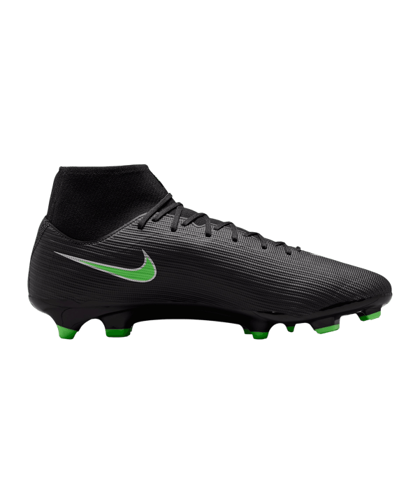 Nike Air Zoom Mercurial Superfly XI Academy High MG Shadow Schwarz F001