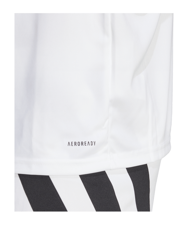 adidas Fortore 23 Trikot Weiss Schwarz - weiss