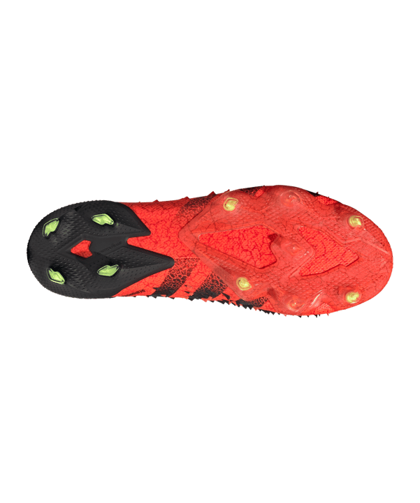 adidas Predator FREAK+ FG Meteorite Rot Schwarz - rot