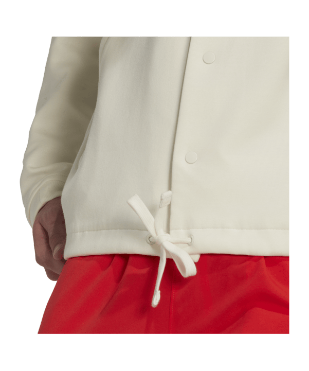 adidas New Coach Jacke Weiss - weiss