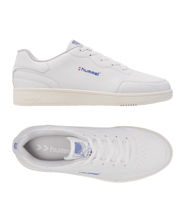 Hummel Match Point Mp Schuh Weiss F9801 - weiss