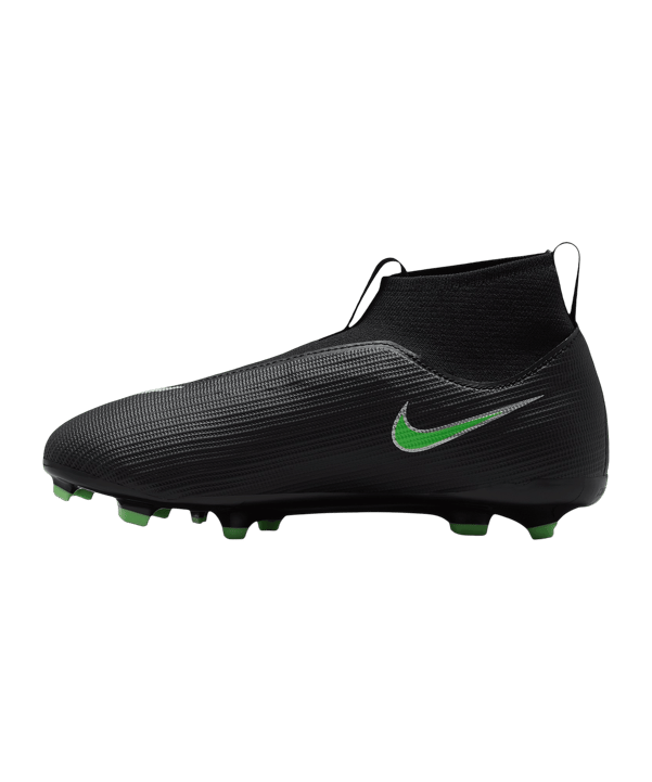 Nike Jr. Air Zoom Mercurial Superfly XI Academy High MG Shadow Kids Schwarz F001 - schwarz