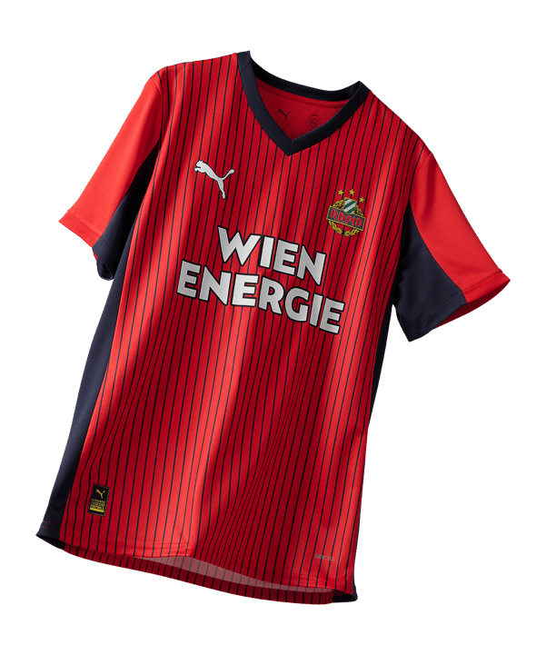 PUMA SK Rapid Wien Trikot Auswärts 2025/2026 Rot F01 - rot