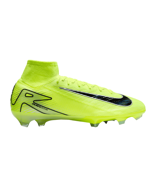 Nike Air Zoom Mercurial Superfly X Elite FG Mad Voltage Gelb Schwarz F700 - gelb