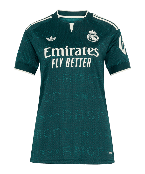 adidas Real Madrid Maglietta Away 2026/2027 Donna Verde - verde