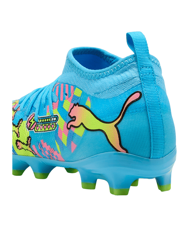 PUMA FUTURE 9 Match FG/AG Level Up Kids Blau F01 - blau