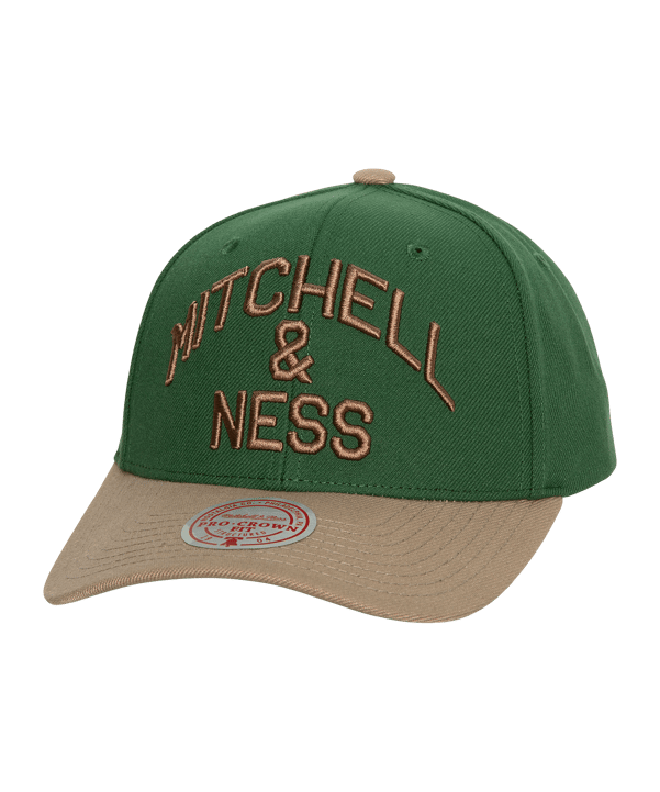 Mitchell and Ness Athletic Arch Pro S Cap Grün - gruen