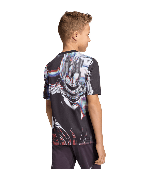 adidas Manchester United Prematch T-Shirt 2025/2026 Kids Schwarz - schwarz