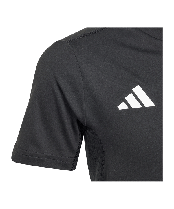 adidas Team Hemd Kids Schwarz - schwarz
