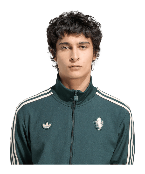 adidas Juventus Turin Icon Track Sweatshirt Grün - gruen