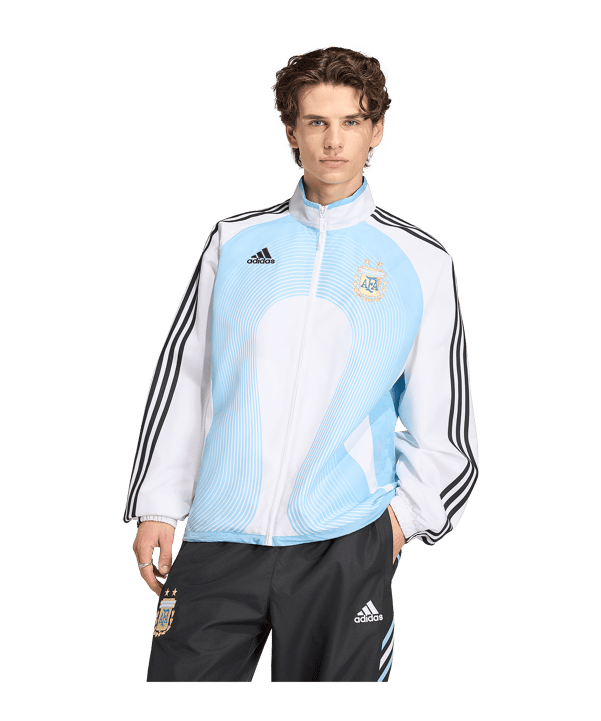 adidas AFA Argentinien Trainingsjacke 2006 Weiß - weiss