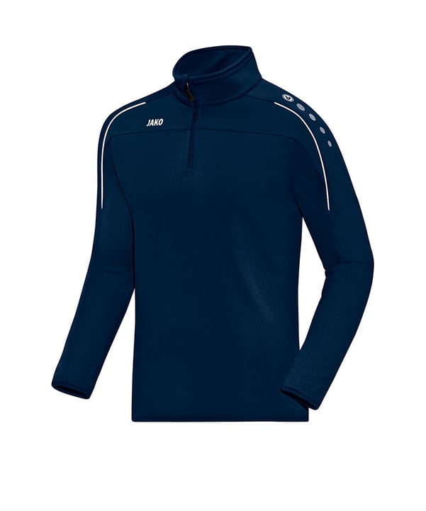 JAKO Classico Ziptop Blau Weiss F09 - blau