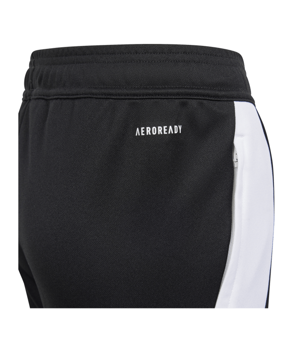 adidas Tiro 24 Trainingshose Kids Schwarz Weiss - schwarz