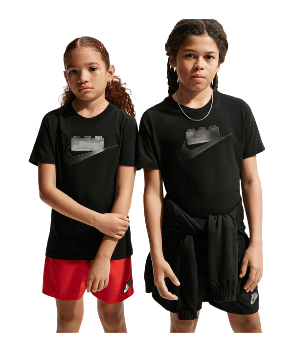 Nike x Lego T-shirt Kinderen Zwart K010 - zwart