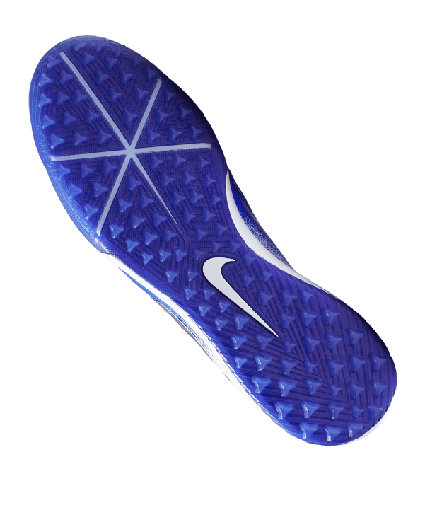Nike Zoom Phantom Venom Pro TF Weiss Blau F104 - weiss