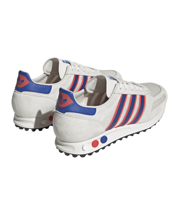 adidas Originals LA Trainer Weiss Blau Rot - weiss