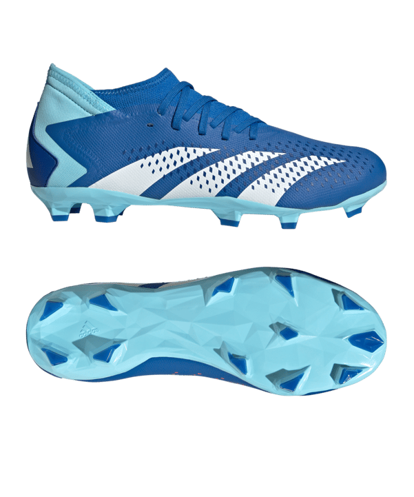 adidas Predator Accuracy.3 FG Marinerush Blau Weiss Blau - blau
