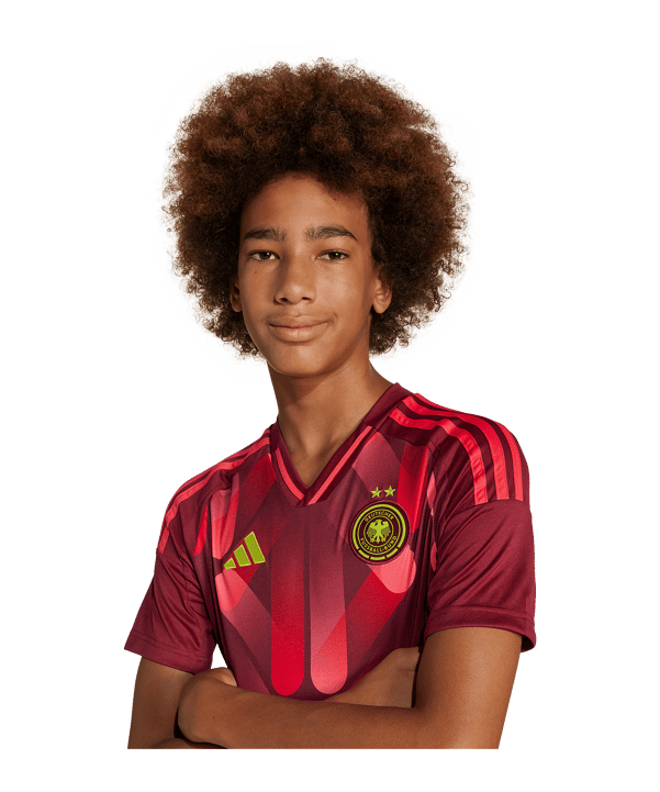 adidas DFB Deutschland Anthem Jacke Blau - rot