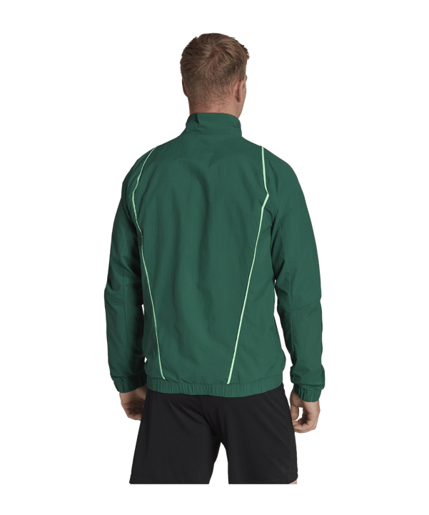 adidas Tiro 23 Competition Präsentationsjacke Grün - gruen