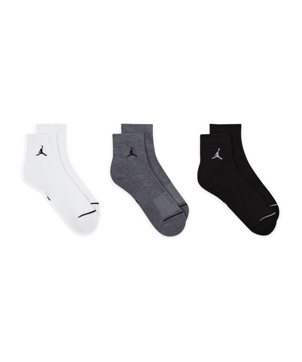 Jordan Everyday Cush Crew Socken 3er Pack Mehrfarbig F911 - schwarz