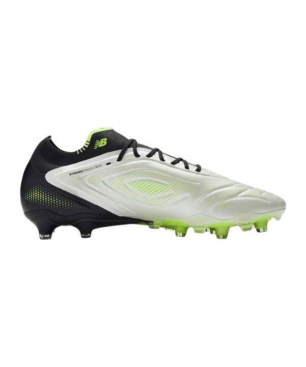 New Balance Tekela Elite Low Laced v5 FG Lime Light Weiß - weiss