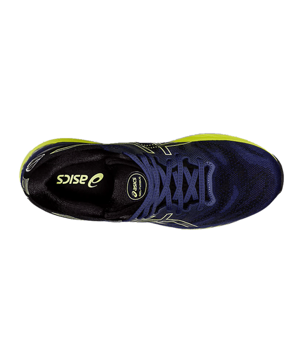 Asics Gel-Nimbus 23 Running Blau Gelb F407 - blau