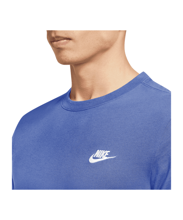 Nike Sportswear Club T-Shirt Bleu C494 - bleu