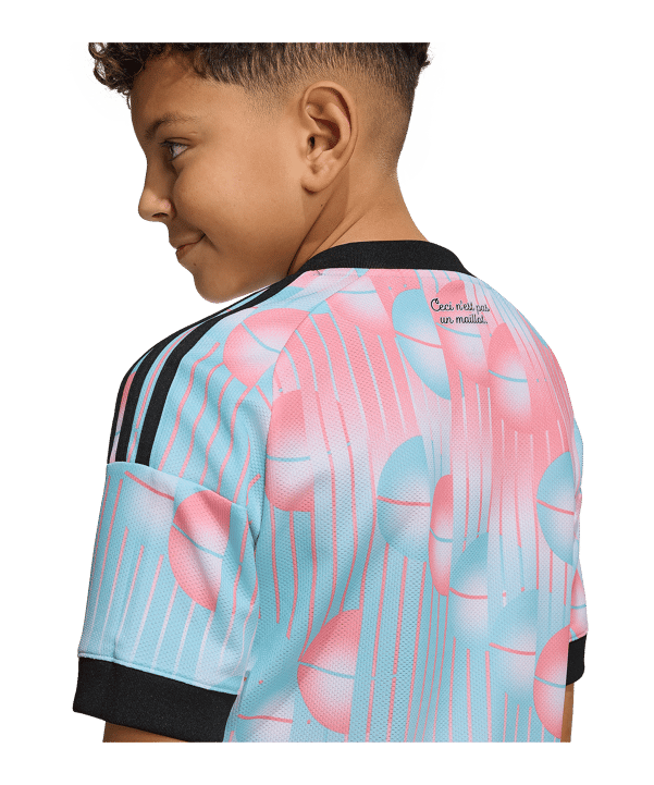 adidas KBVB Belgien Trikot Away WM 2026 Kids Blau - blau