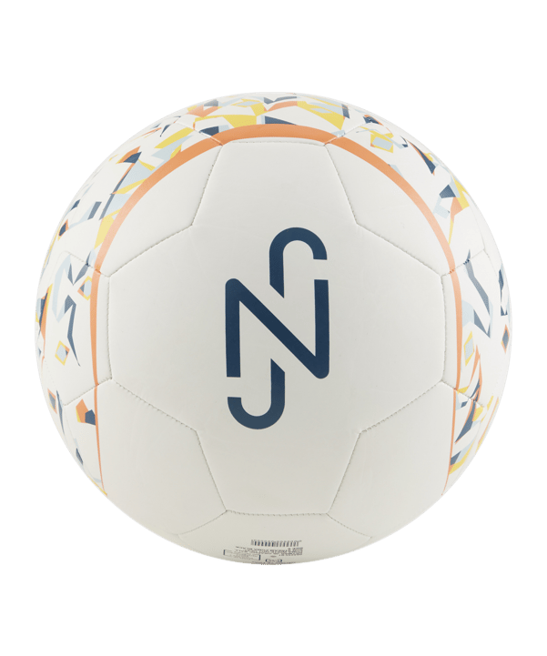 PUMA Neymar Jr. Graphic Trainingsball Weiss Gelb F01 - weiss