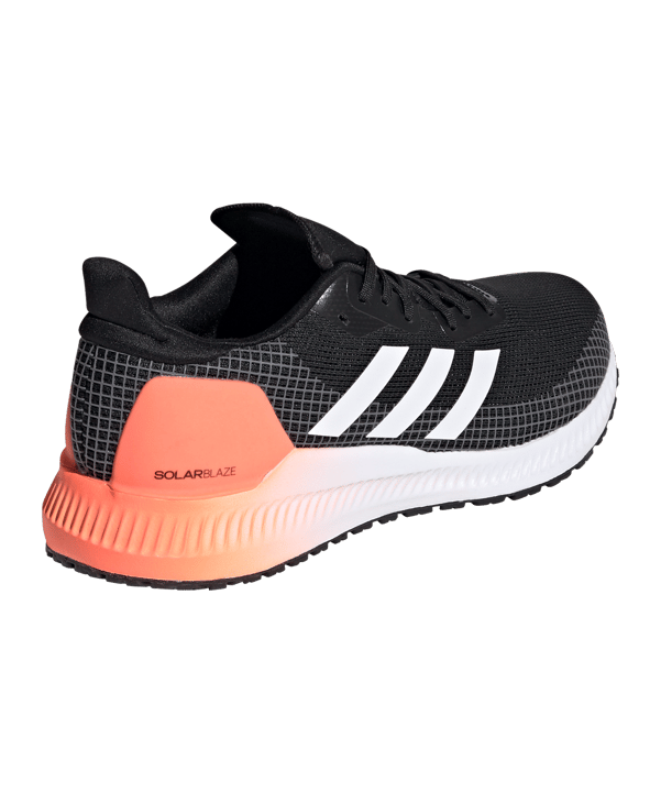 adidas Solar Blaze M Running Schwarz Weiss - schwarz