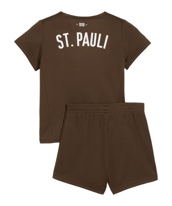 PUMA FC St. Pauli Babykit Home 2024/2025 Kids Braun F01 - braun