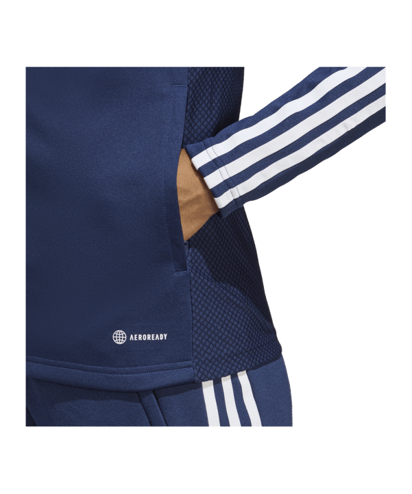 adidas Tiro 23 Trainingsjacke Damen Blau - blau