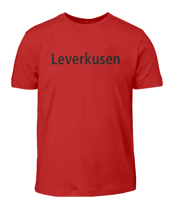 Kids T-Shirt "Leverkusen" Rot - rot