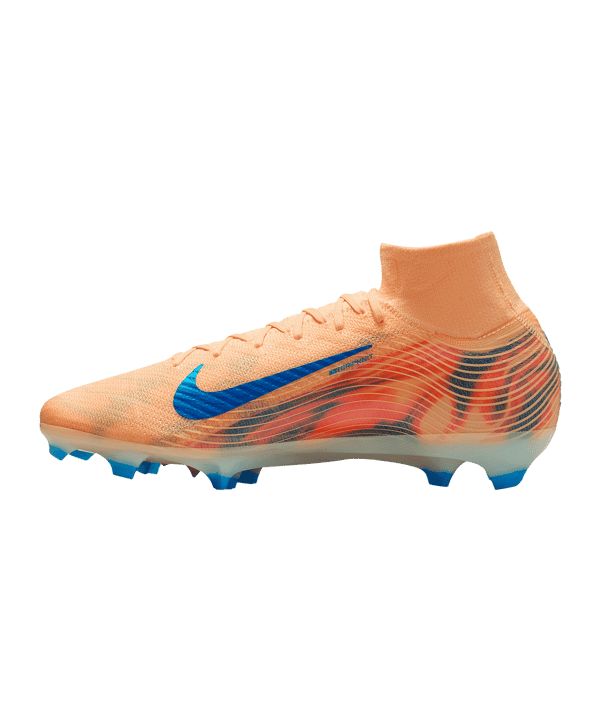 Nike Air Zoom Mercurial Superfly X Elite FG Kylian Mbappe Signature Orange F801 - orange
