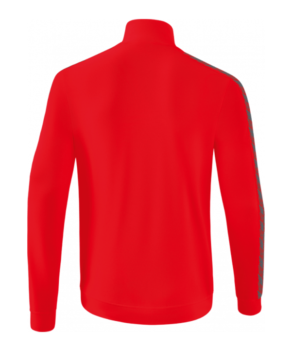 Erima Essential Team Tracktop Jacke Kids Rot Grau - rot