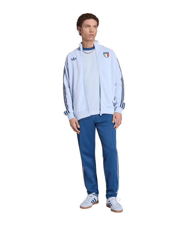 adidas FIGC Italien Originals Jacke Blau - blau