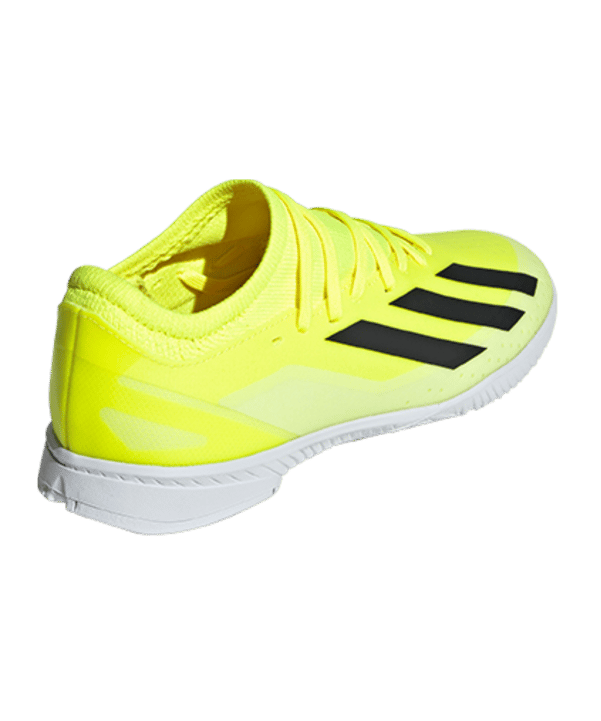adidas X Crazyfast League IN Halle Solar Energy Kids Gelb Schwarz Weiss - gelb