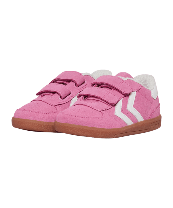 Hummel Victory Suede II Sneaker Kids Rosa F3195 - rosa